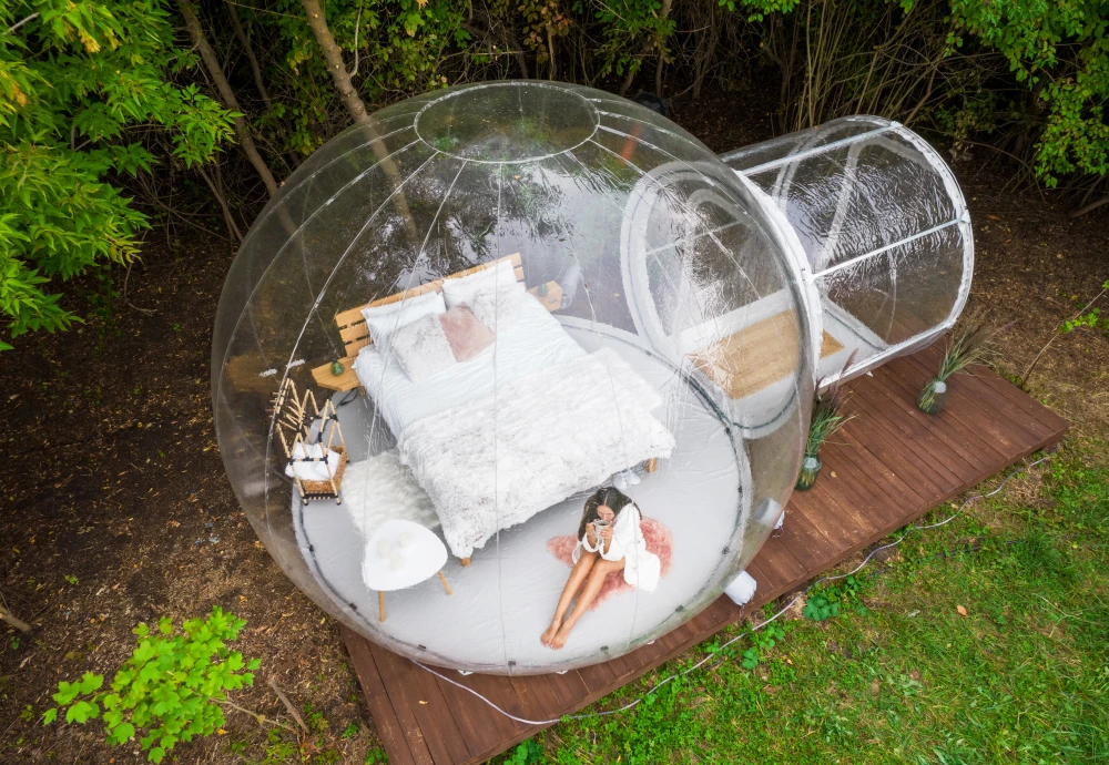 bubble tent dome